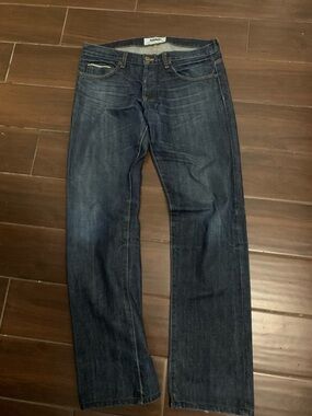 Baldwin Men's Indigo Straight Jeans waist 34 inseam 32 preloved